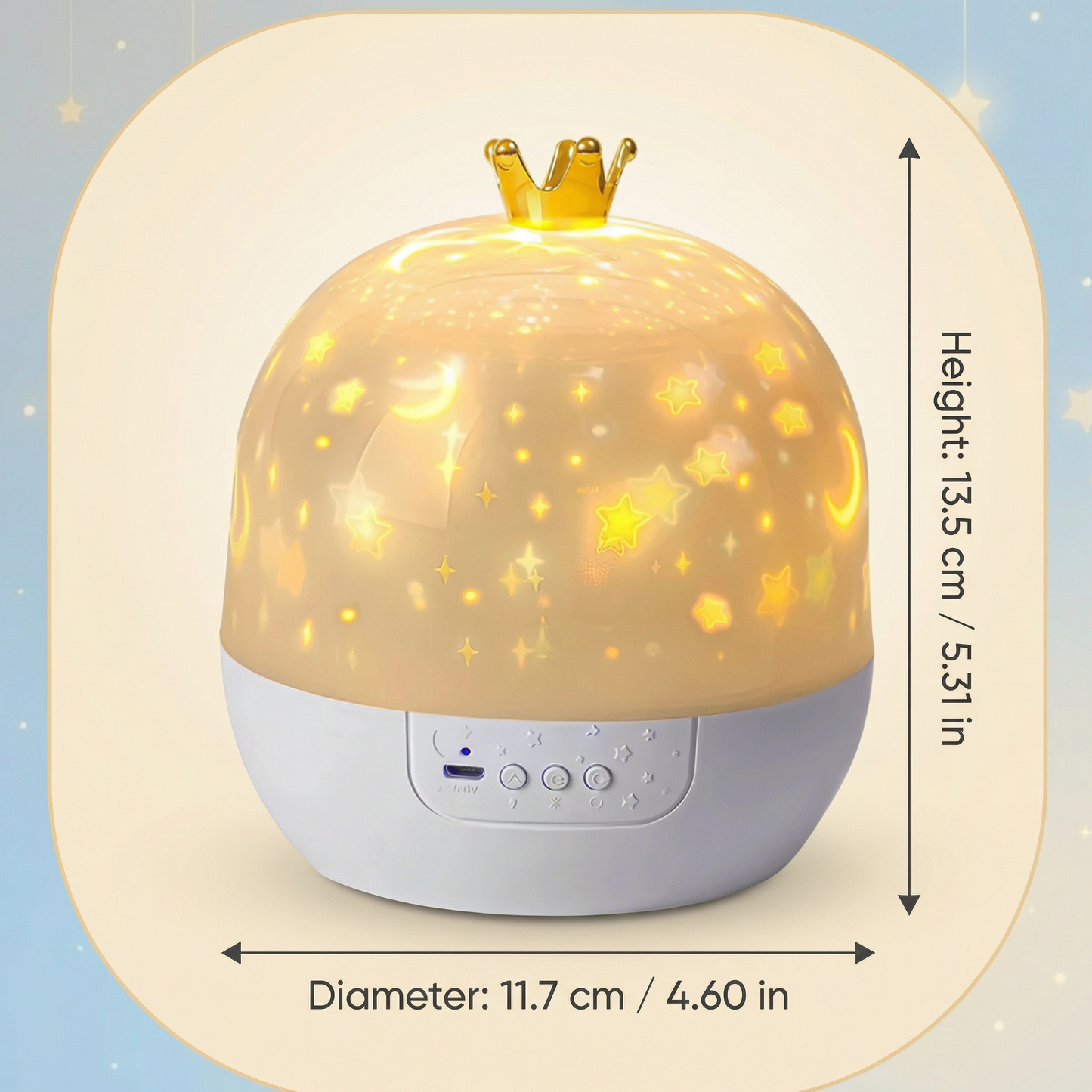 StarLuna™ – 2-in-1 Kinderlicht für eine magische Schlafatmosphäre
