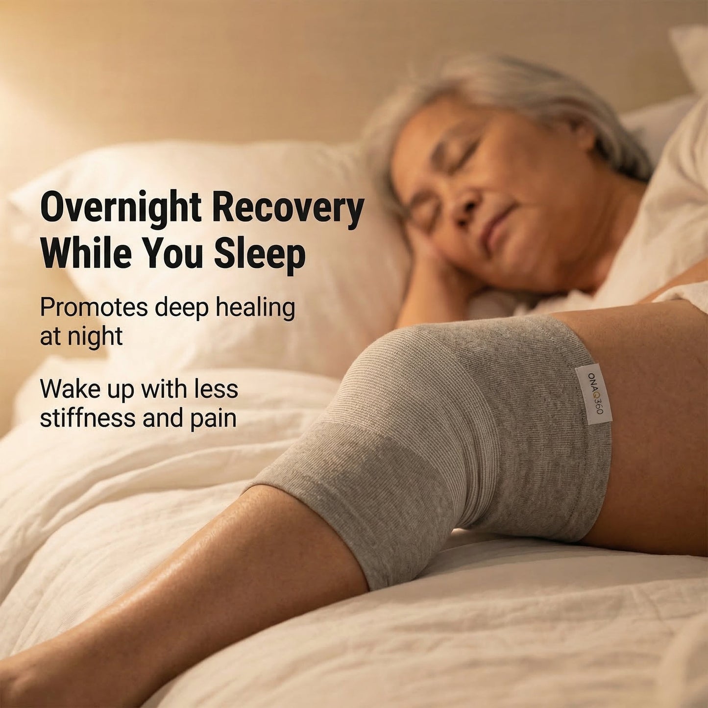 ONAQ360™ Flexlife Kniebandage aus Bambus