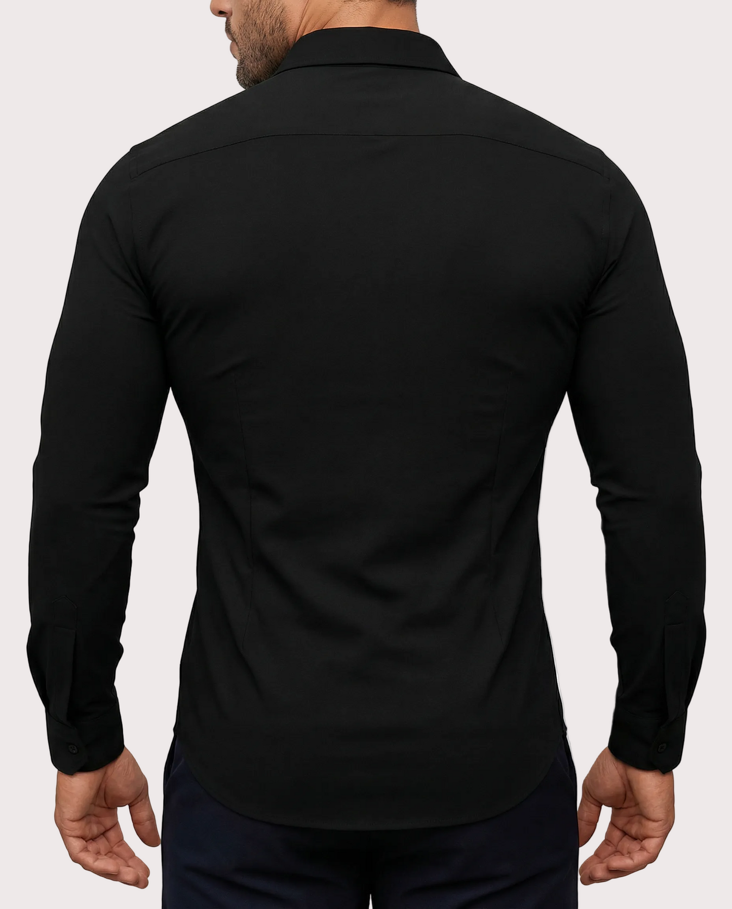 Azzurro Stretch-Hemd