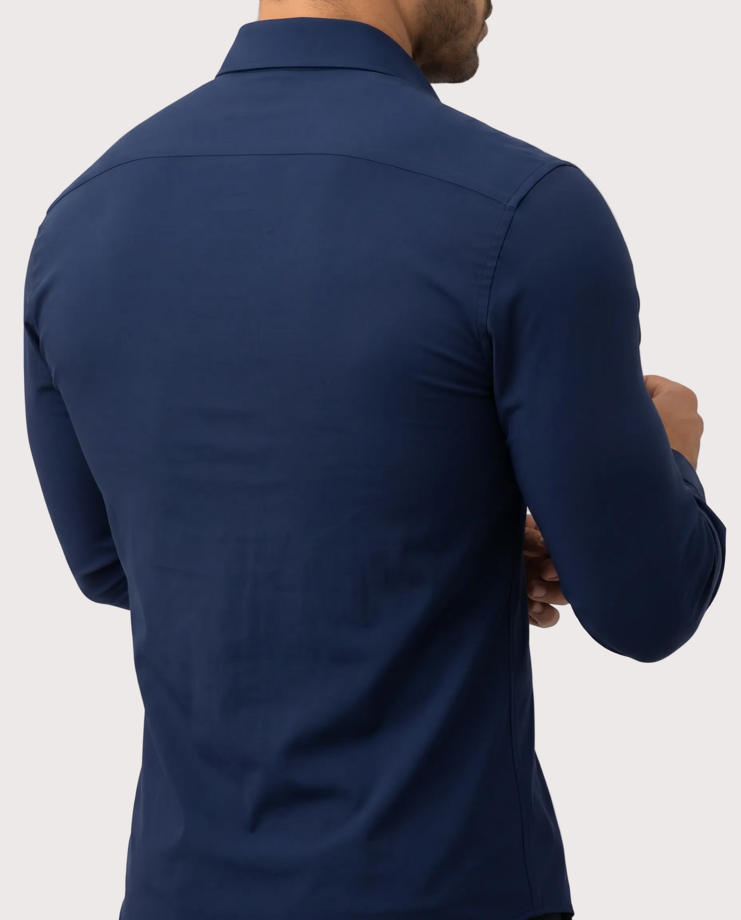 Azzurro Stretch-Hemd