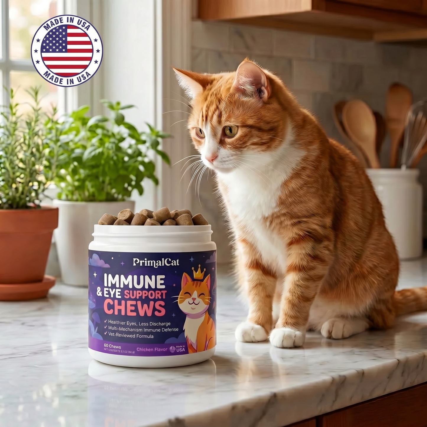 PrimalCat™ | Immun- und Augenunterstützungs-Kauartikel