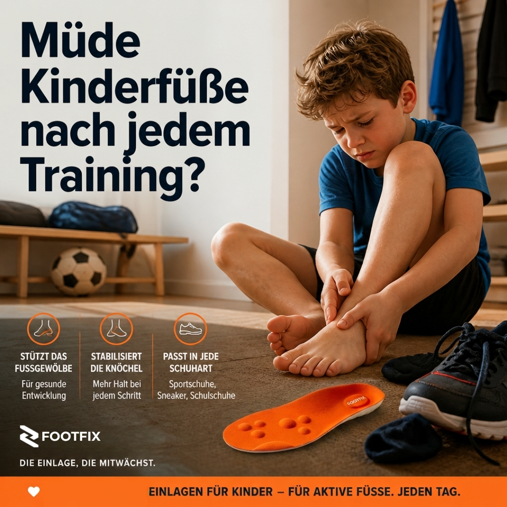 Stepora™ – Massage-Einlegesohlen für mehr Fußkomfort bei Kindern