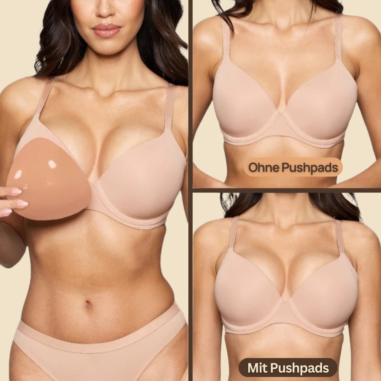 Monoka´s Pushpads™ - 2 Seitig klebende Pushup Nippelcover