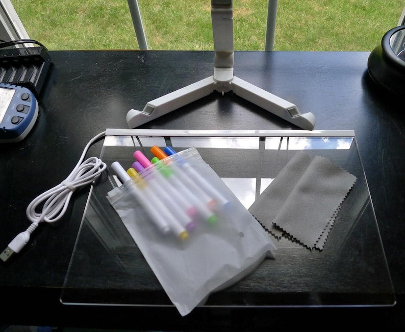 LED-Zeichenbrett in verschiedenen Farben