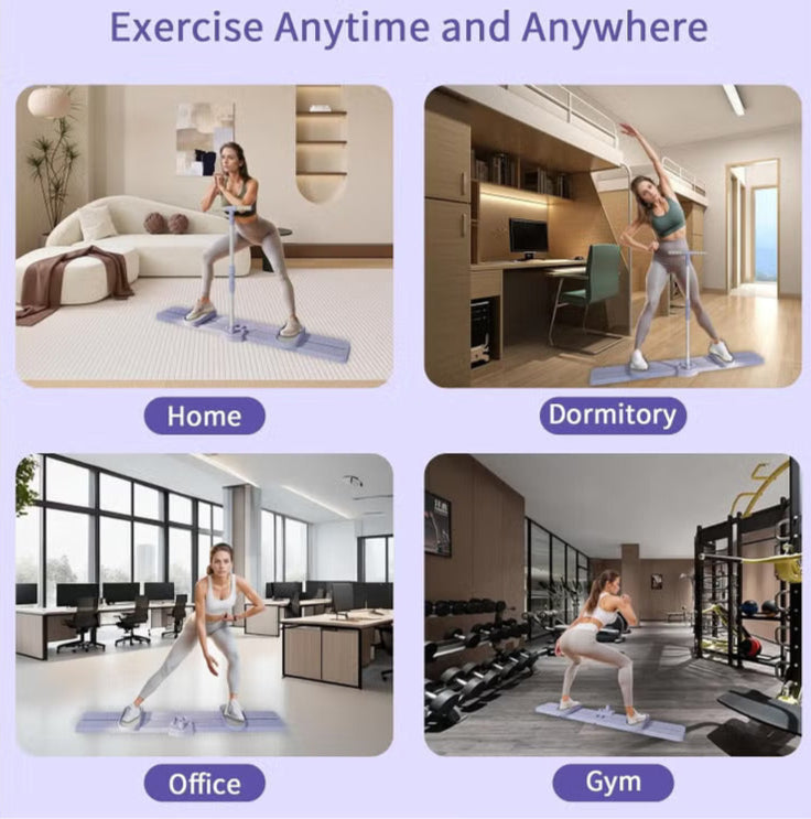 50% RABATT | GlideFit™ | Dein faltbarer Ski-Trainer für effektives Training daheim