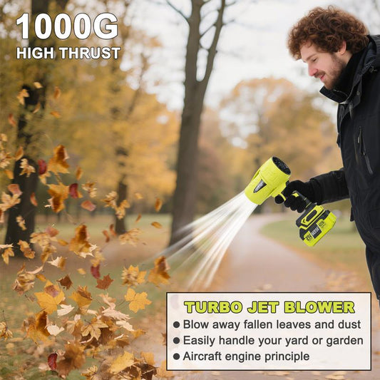50% RABATT | JetBlower™ | Kabelloser Hochleistungs-Laubbläser für schnelle Reinigung & kraftvolle Ergebnisse