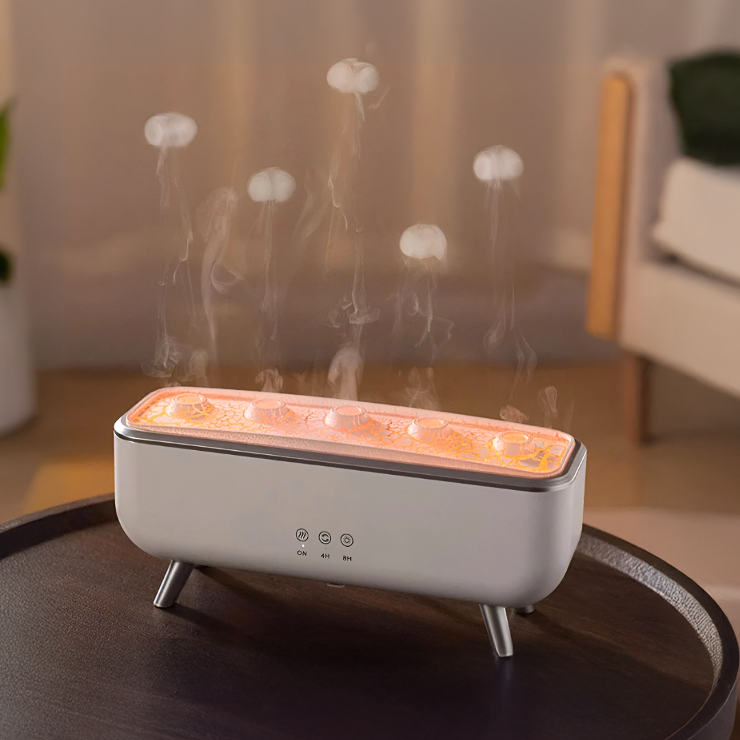 JellyMist™  | Diffuser & Luftbefeuchter | LED Aromadiffuser mit Farbwechsel & Fernbedienung