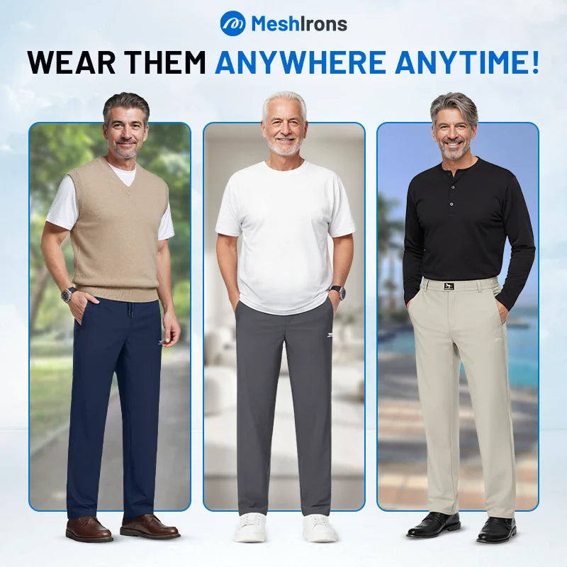 Pure™ MeshIrons – Atmungsaktive Herren-Freizeithose mit Mesh-Einsatz