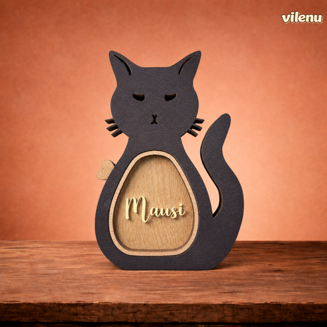 Fellora™ - Personalisierte Erinnerungsbox für Katzenfell