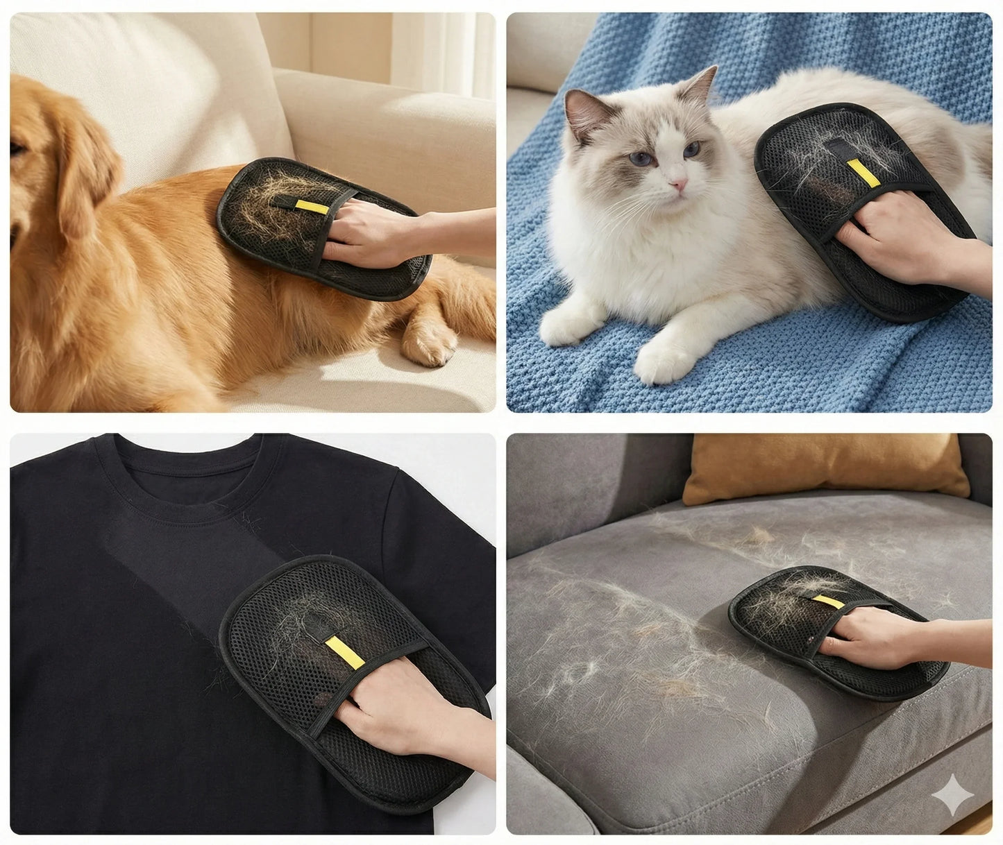 FurSwipe™ | Schnelle und einfache Fellentfernung mit einem Wisch.