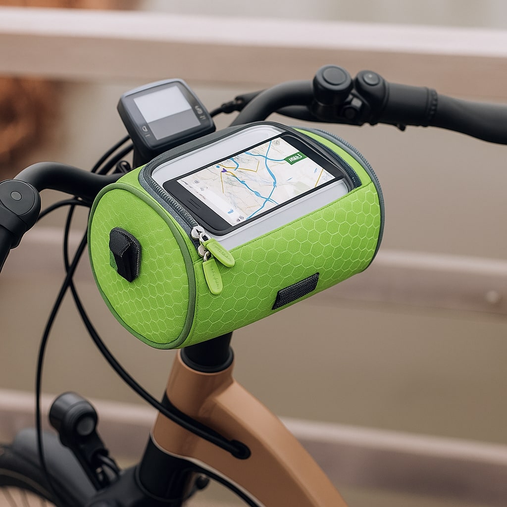 Tourix™ | Lenkertasche für Fahrrad | Wasserdichte Fahrradtasche mit Touchscreen