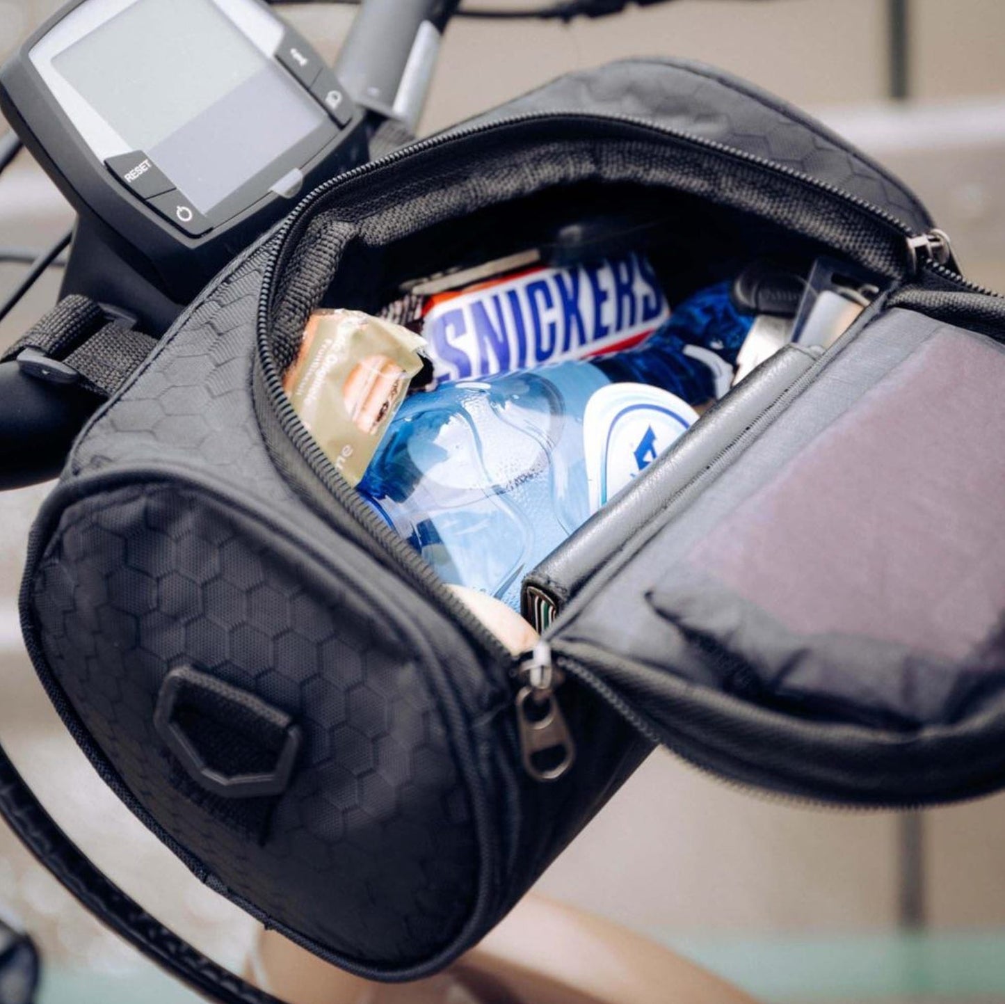Tourix™ | Lenkertasche für Fahrrad | Wasserdichte Fahrradtasche mit Touchscreen