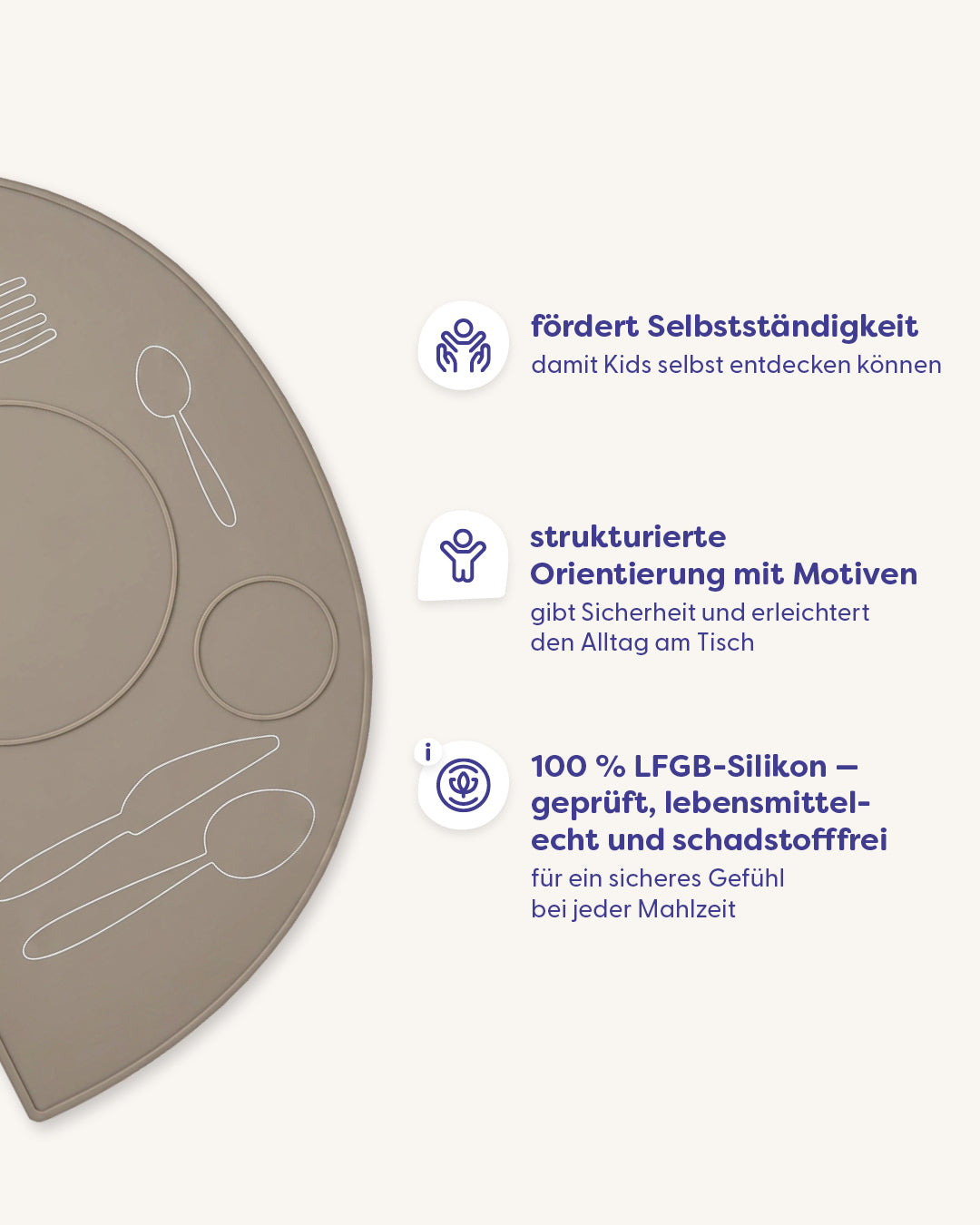 Tavolino™ – Rutschfeste Kinder-Tischmatte für mehr Selbstständigkeit