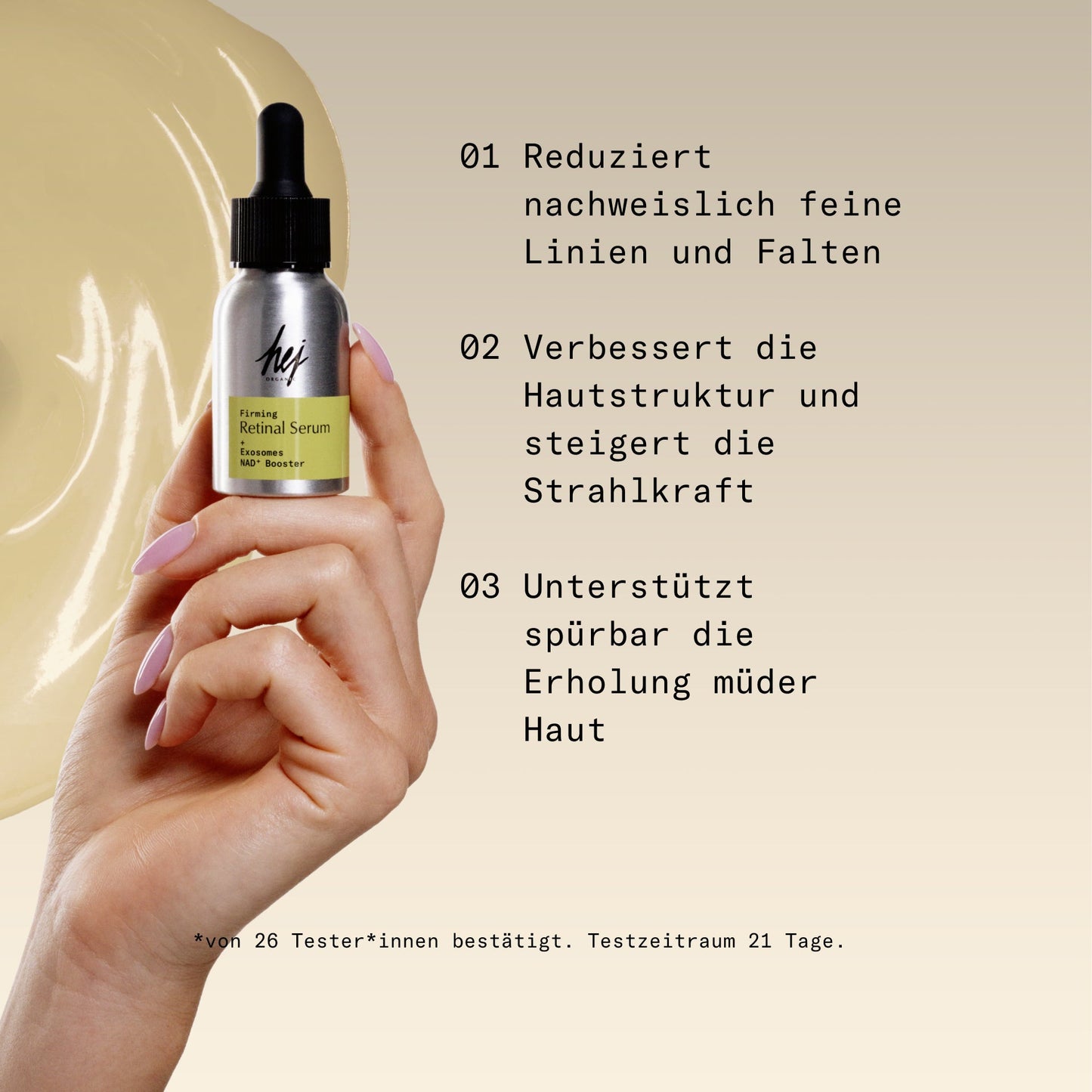 YouthFusion™ Retinal-Serum für glattere, straffere Haut
