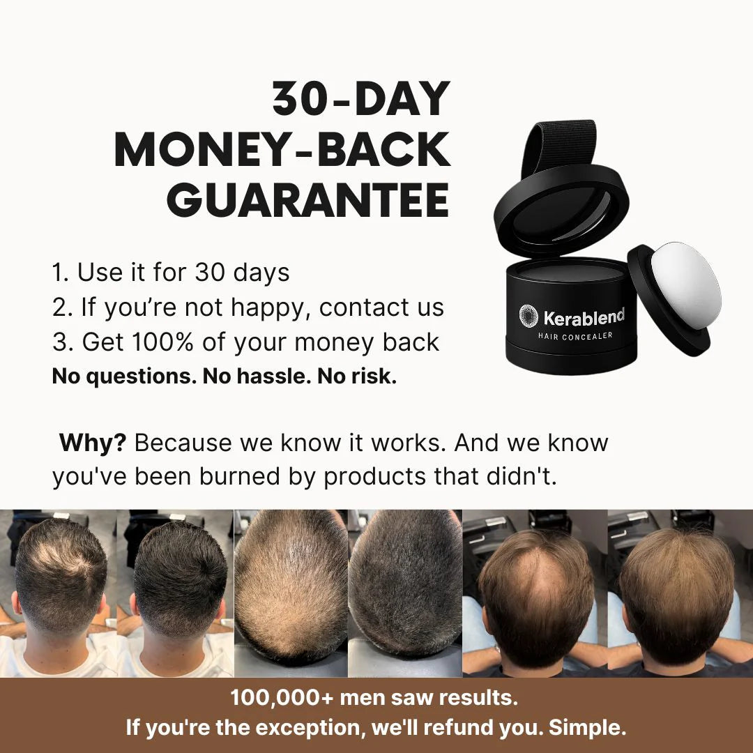 1 + 1 GRATIS | Kerablend™ Mineral-Haarverdichtung | Sofort volleres Haar in 60 Sekunden