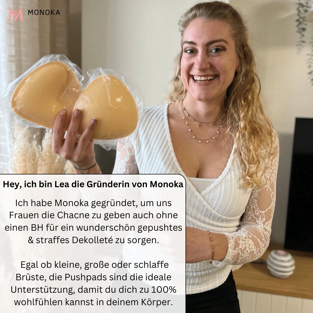 Monoka´s Pushpads™ - 2 Seitig klebende Pushup Nippelcover