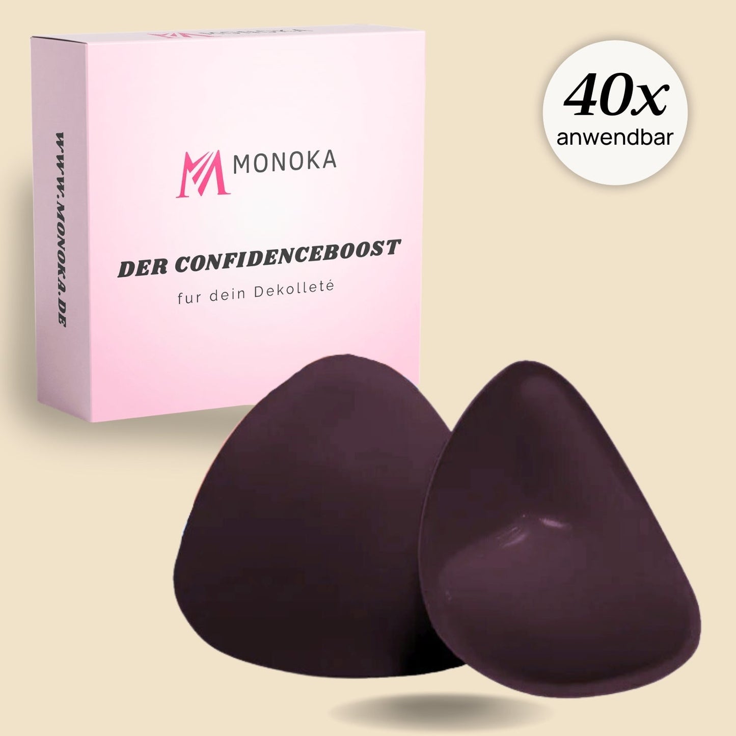 Monoka´s Pushpads™ - 2 Seitig klebende Pushup Nippelcover