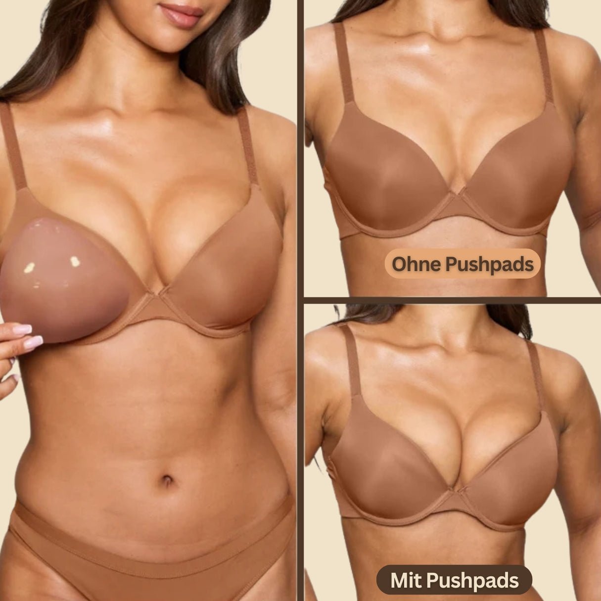 Monoka´s Pushpads™ - 2 Seitig klebende Pushup Nippelcover