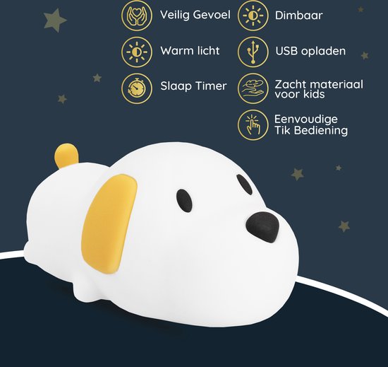 GlowBuddy™ Nachtlampe | Beruhigendes Licht für Kinder & Erwachsene