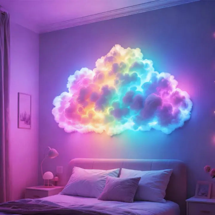 LED Wolken-Wandleuchte