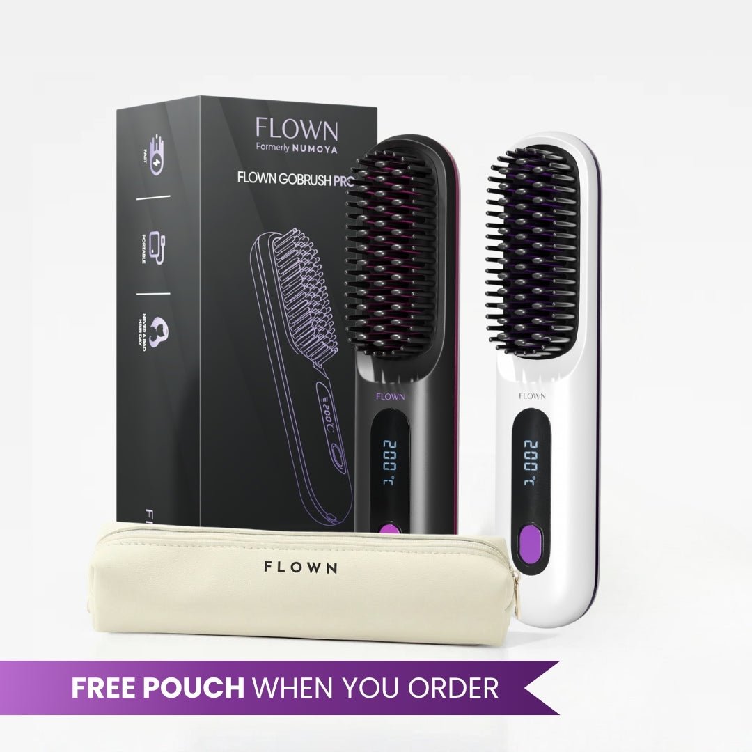 FLOWN (ehemals Numoya Portable Straightener Brush) – GoBrush PRO