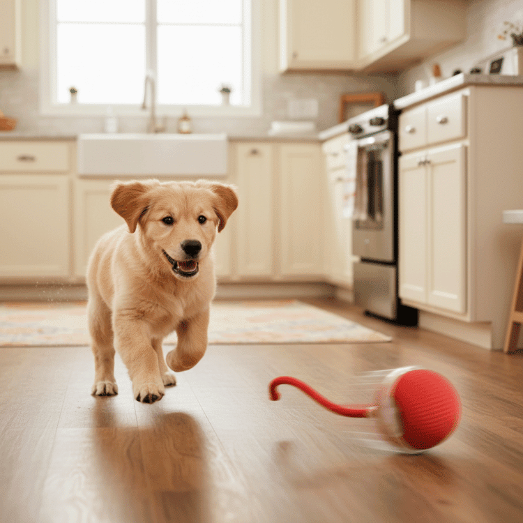 PawSpin™ | Intelligenter interaktiver Rollball für Katzen &amp; Hunde