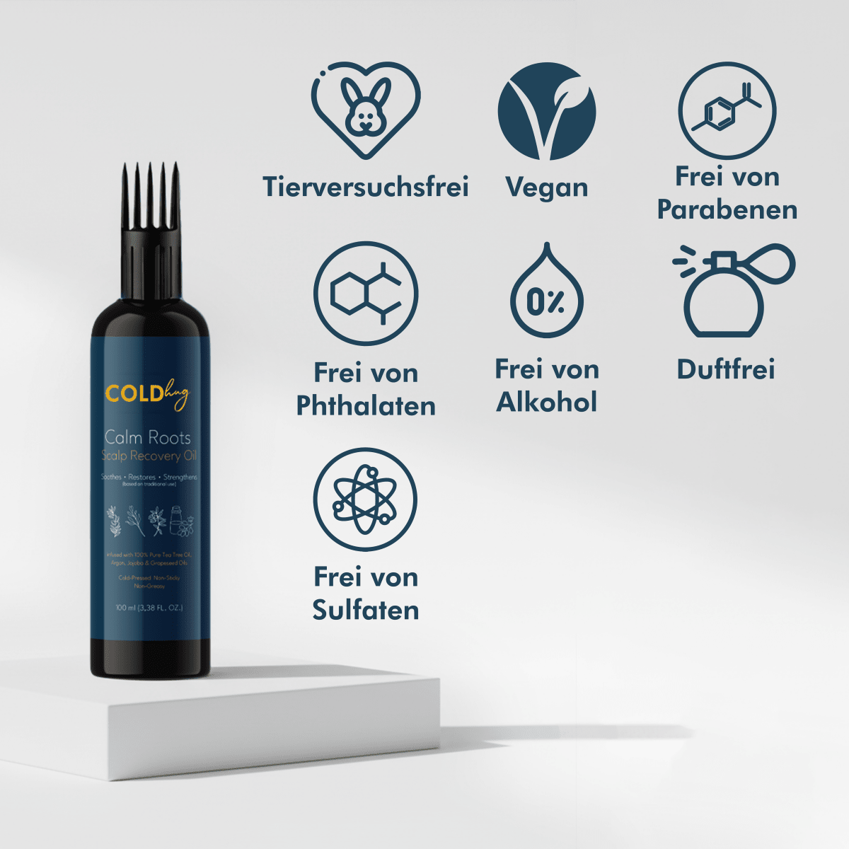 Scalpora™ – Pflegendes Kopfhautöl für eine gesunde Kopfhaut