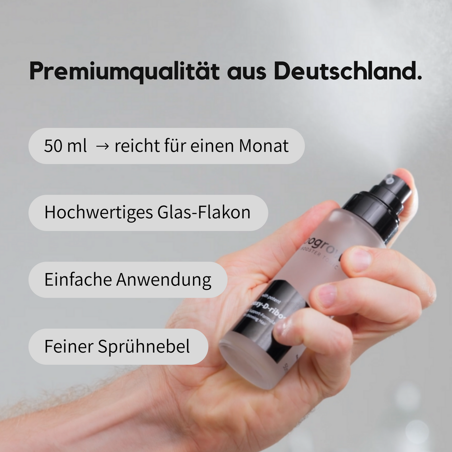 Hair-Booster-Tonic-Set – für stärkeres, volleres Haarwachstum