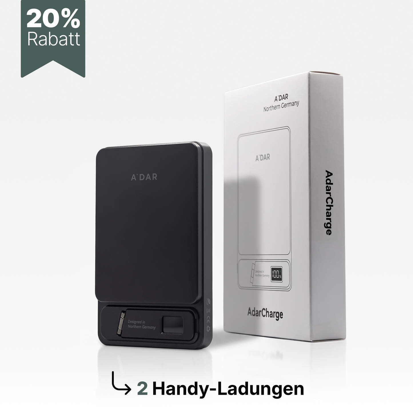 VoltGuard™ Intelligente magnetische Powerbank mit 20-W-Ladeleistung