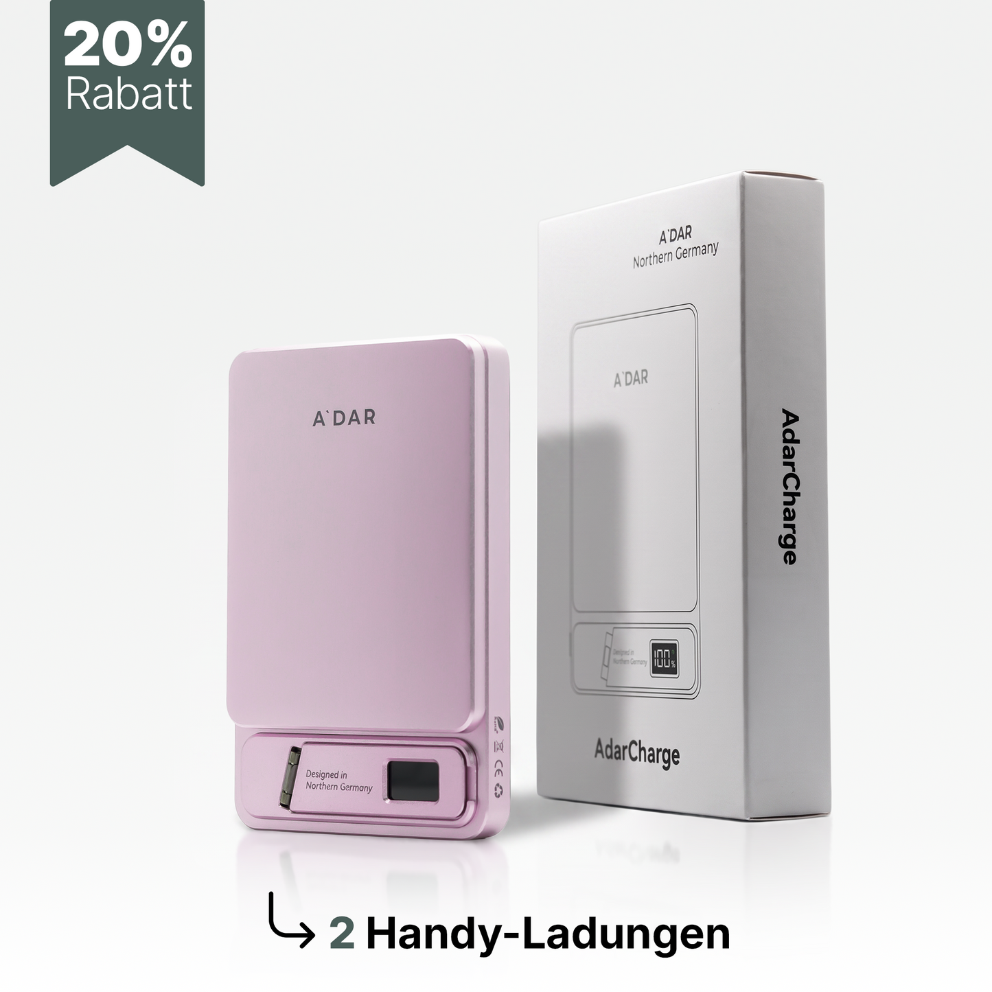 VoltGuard™ Intelligente magnetische Powerbank mit 20-W-Ladeleistung