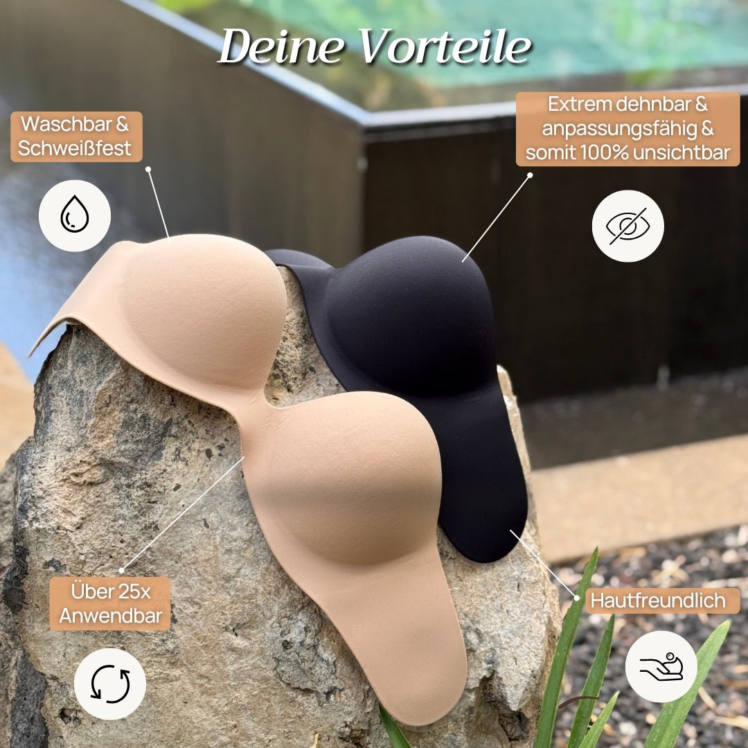 Angebot - Rückenfreier & Trägerloser Pushup Klebe-BH™