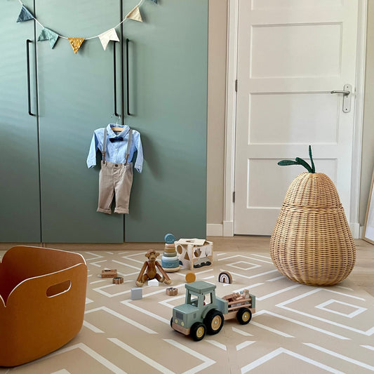 Modern Blocks | Wüstensand Spielmat