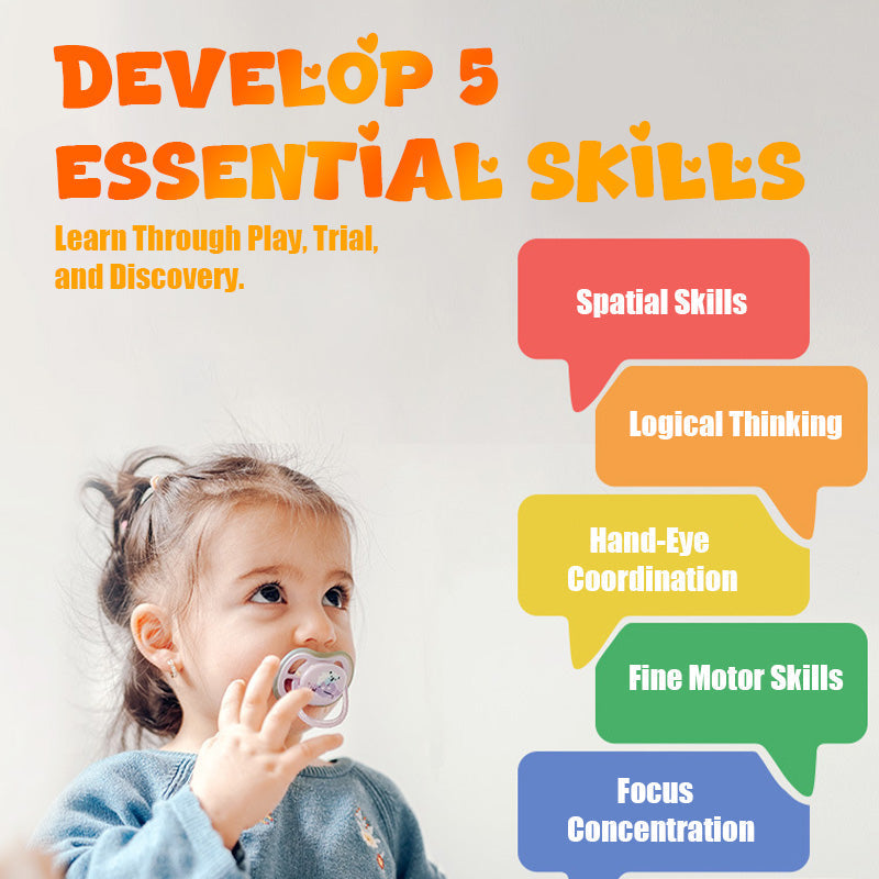 GeoMagico™ Magnetisches Lernspiel | Kreativität & Logik für kleine Entdecker