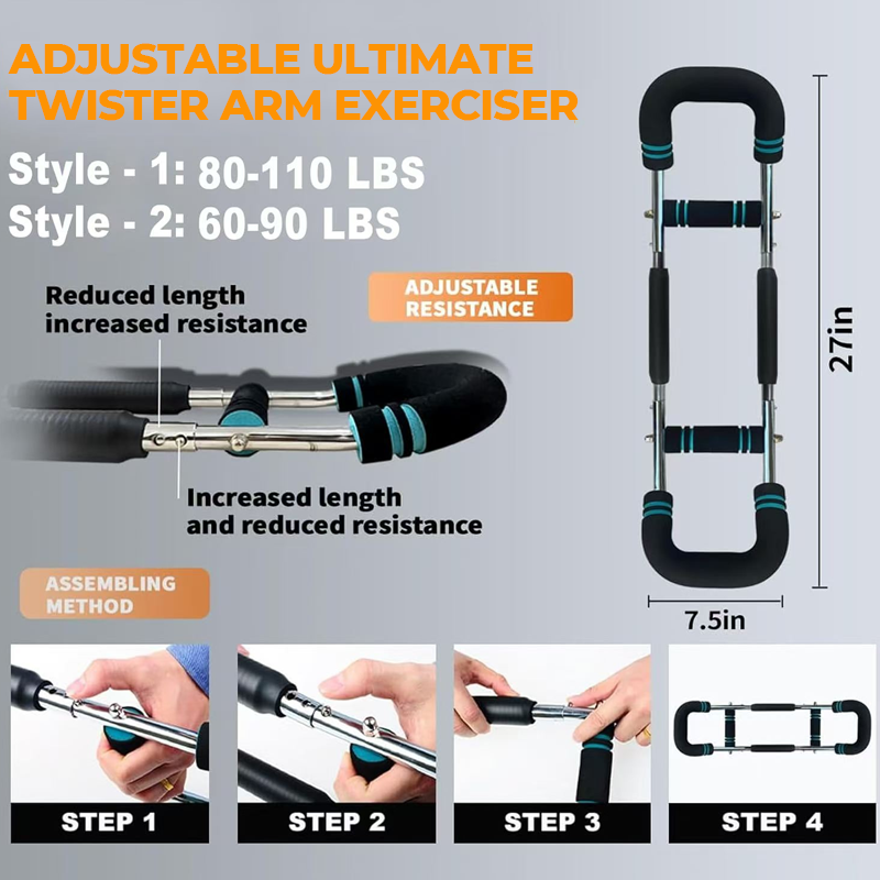 FlexForce™ Armtrainer | Maximale Kraft überall trainieren