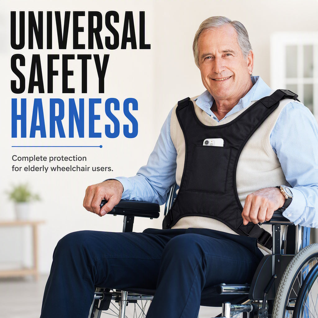 CareVest™ – Sicherheitsweste für Rollstühle mit stabilem Halt