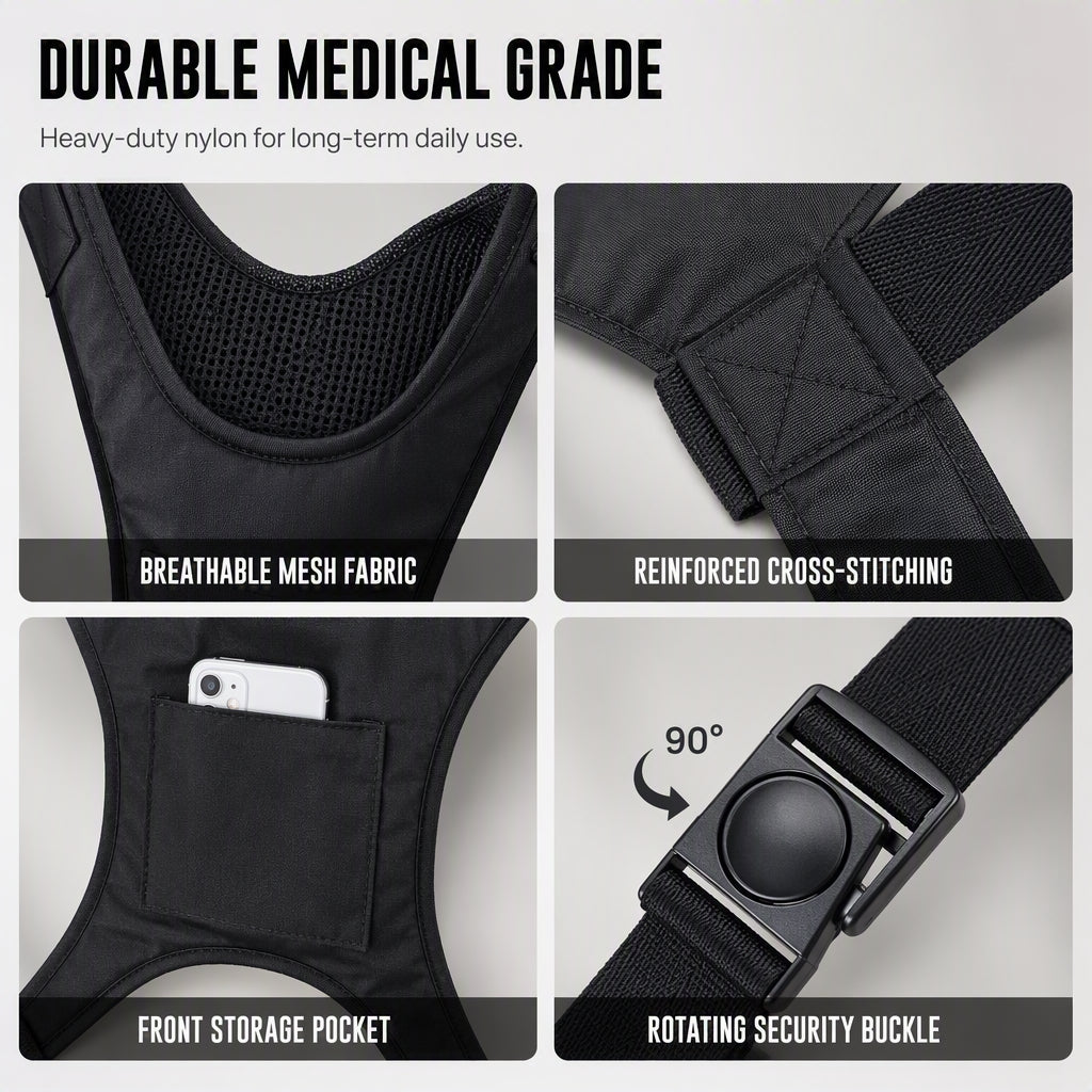 CareVest™ – Sicherheitsweste für Rollstühle mit stabilem Halt