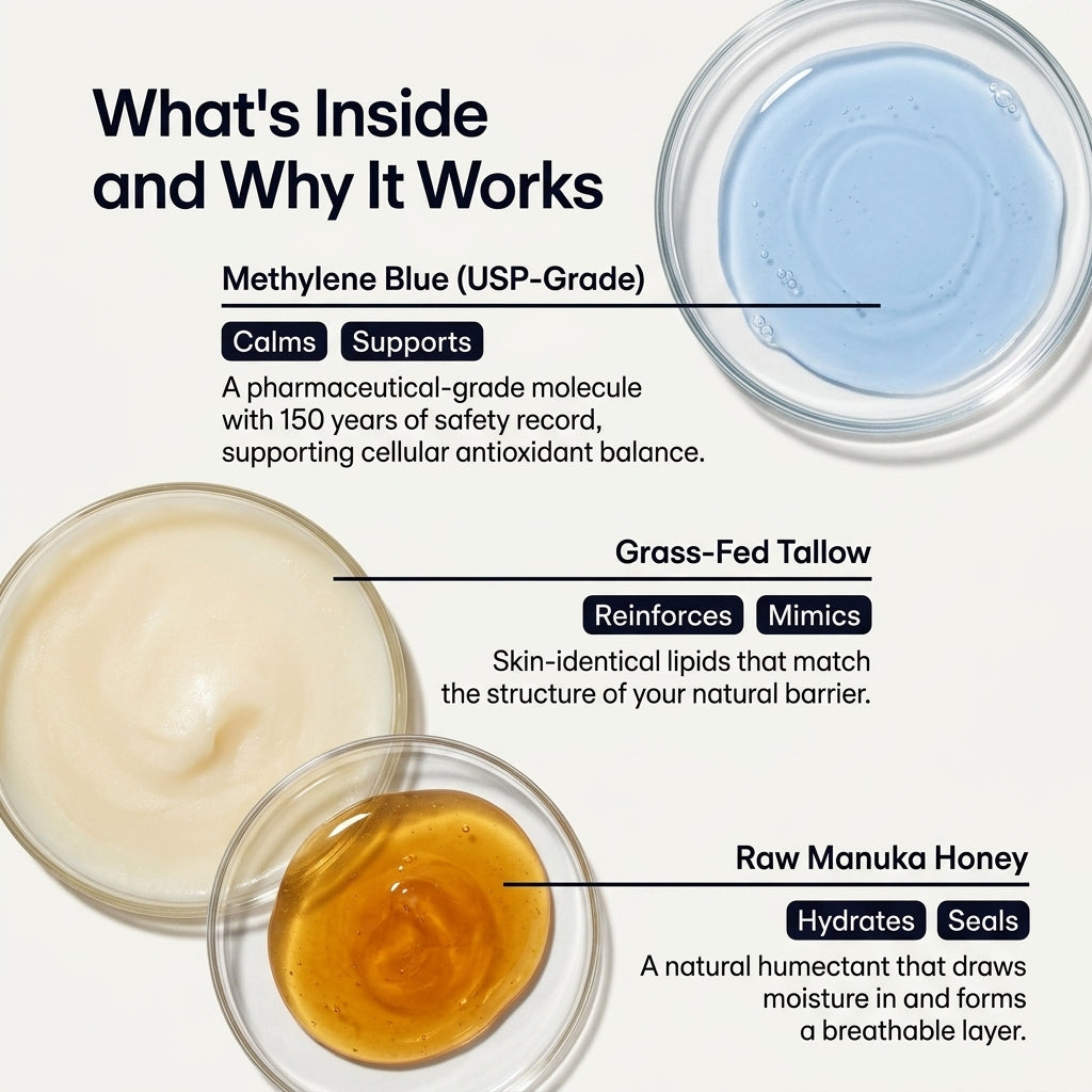True Of Blue™ | Methylenblau-Tagesbalsam
