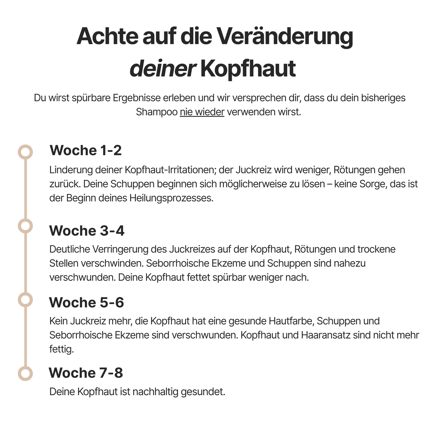 R&DETAIL® Hautpflegendes Anti-Schuppen-Shampoo für empfindliche Kopfhaut, 100 ml