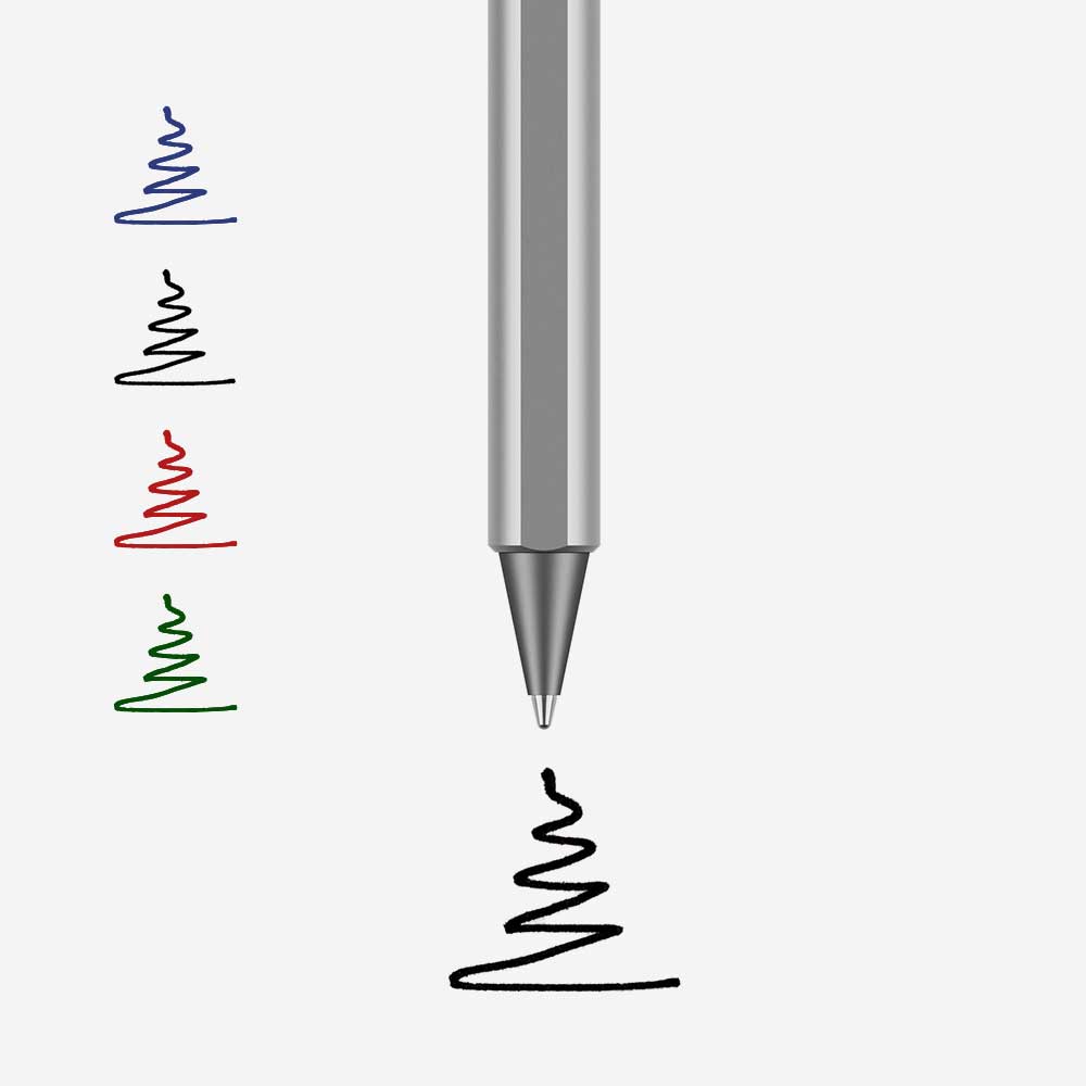 VeloPen™ Aluminium Rollerball für präzise Linien und Komfort